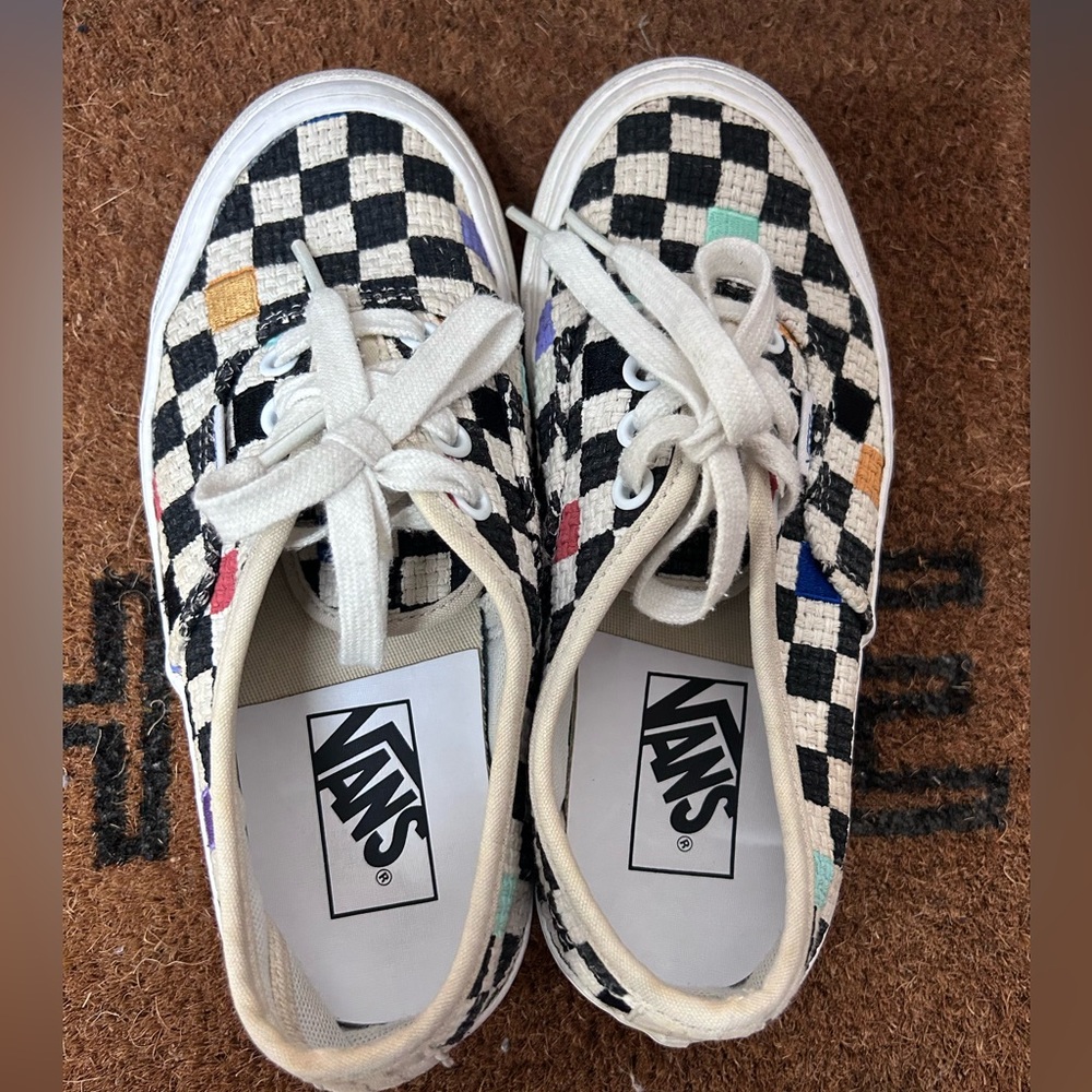 Vans Multicolor Checkered Sneakers